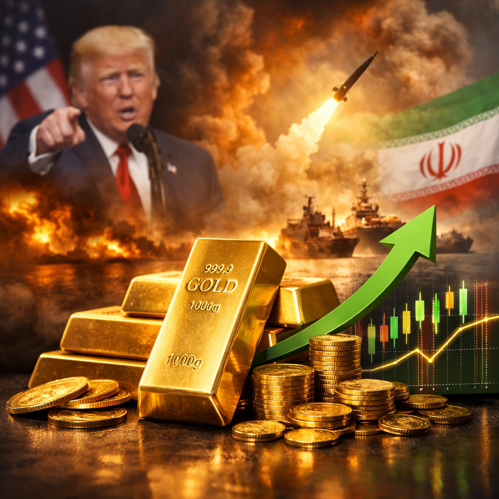 Gold Rises as Markets React to Trump’s Escalation on Iran and Safe ...