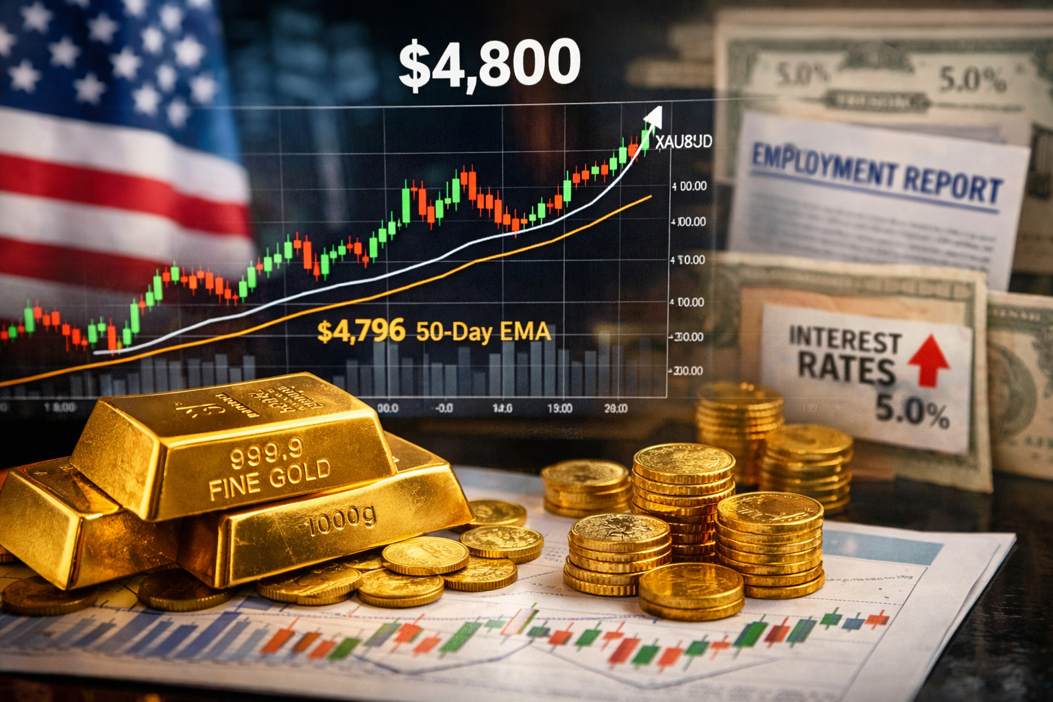 Gold Holds Firm as Strong Jobs Data Masks Deeper Labour Weakness ...