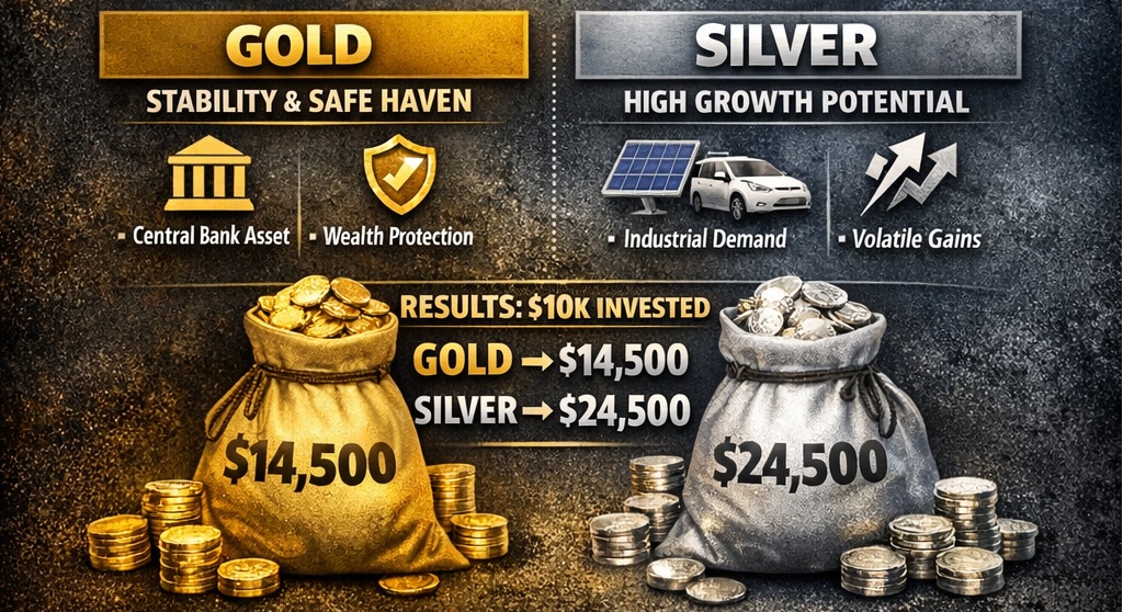 Why Silver Outperformed Gold