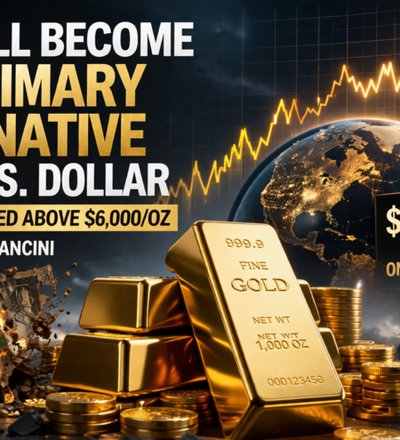 Gold will become the primary alternative’ to the U.S. dollar