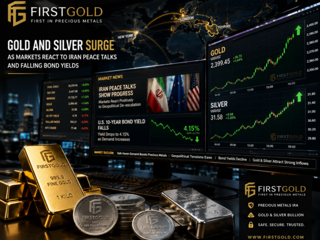 Gold And Silver Surge As Markets React To Iran Peace Talks And Falling Bond Yields