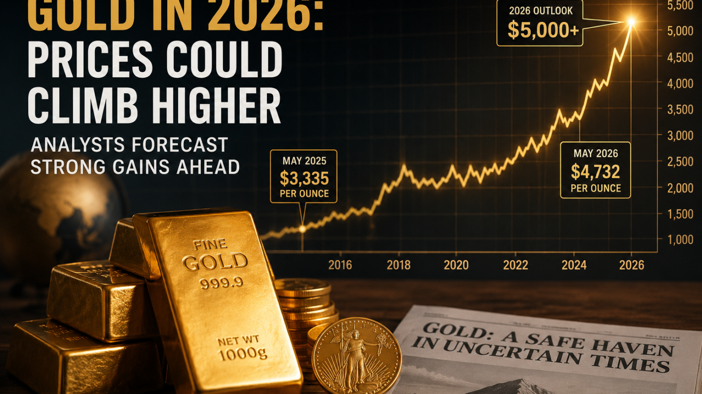 Gold Continues to Shine as Analysts Eye Higher Prices in 2026