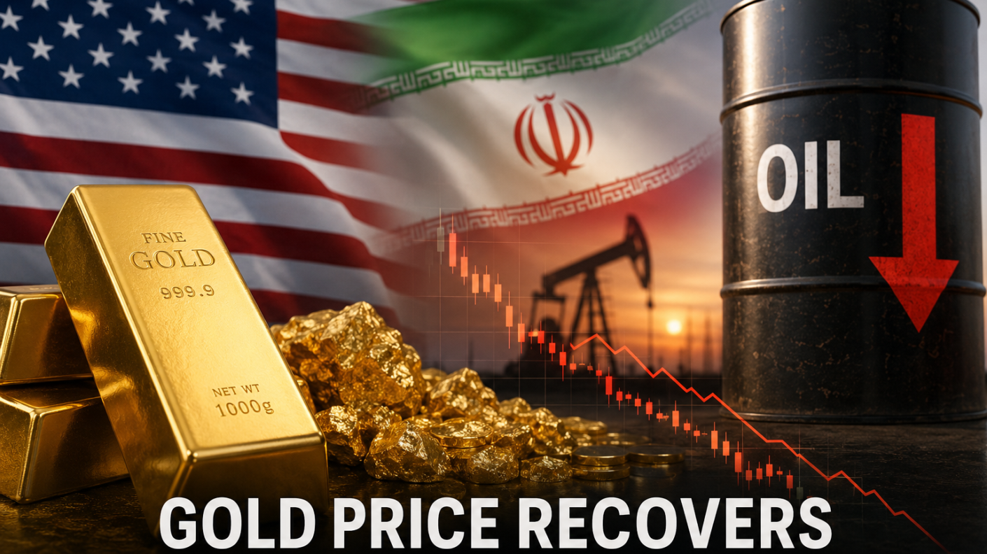 Gold Price Recovers as US-Iran Draft Deal Pressures Oil and the US Dollar