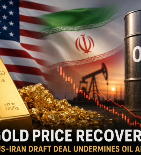 Gold Price Recovers as US-Iran Draft Deal Pressures Oil and the US Dollar