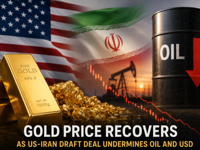 Gold Price Recovers as US-Iran Draft Deal Pressures Oil and the US Dollar