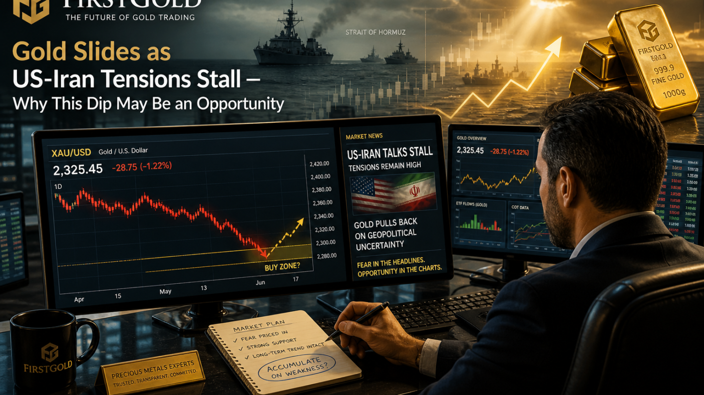Gold Slides as US-Iran Tensions Stall Why This Dip May Be an Opportunity