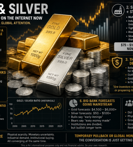 Gold and Silver Are Back at the Centre of Global Attention