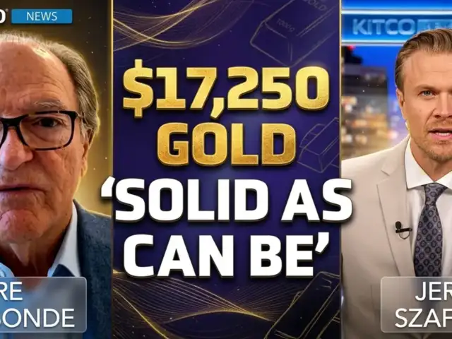 Pierre Lassonde says the $40 trillion U.S. debt crisis is paving the way for gold to reach $17,250 an ounce