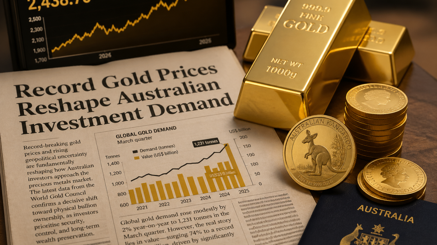 Record Gold Prices Reshape Australian Investment Demand