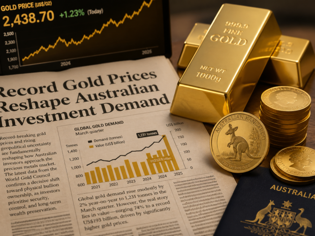 Record Gold Prices Reshape Australian Investment Demand