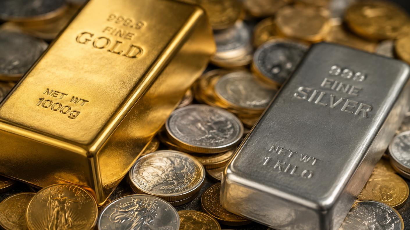 Silver Charges Higher While Gold Holds Firm Above $4,700