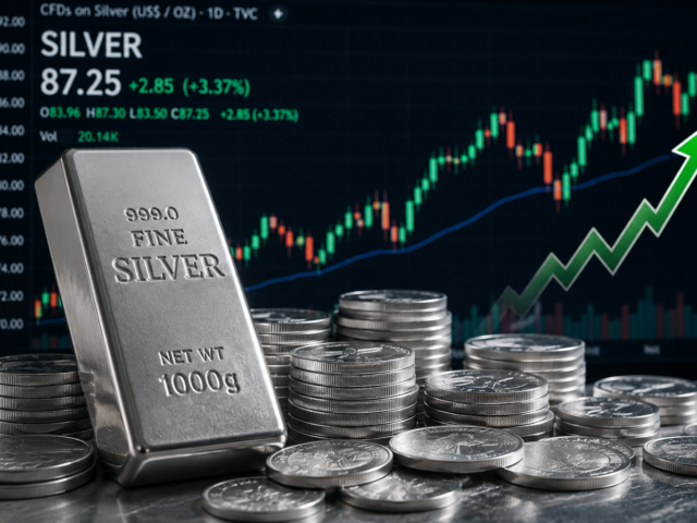 Silver Rips Back Above $87 USD As Bulls Charge Toward $90