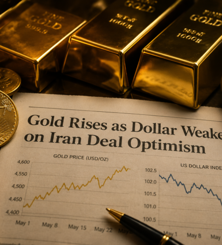 The Iran headlines pushed gold both ways this week