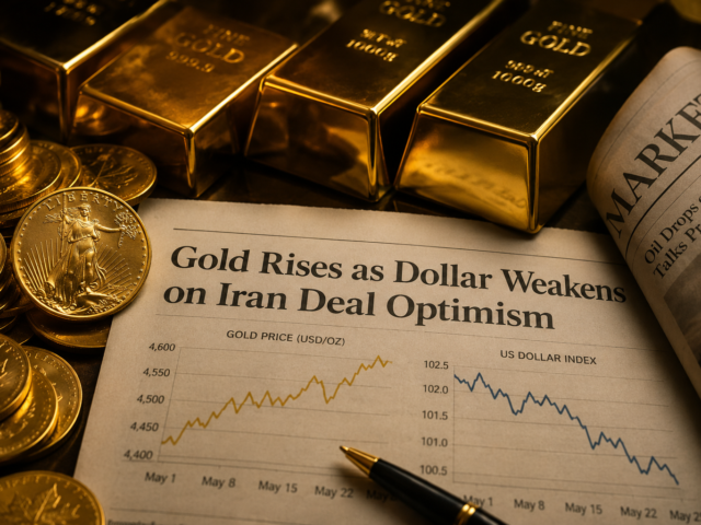 The Iran headlines pushed gold both ways