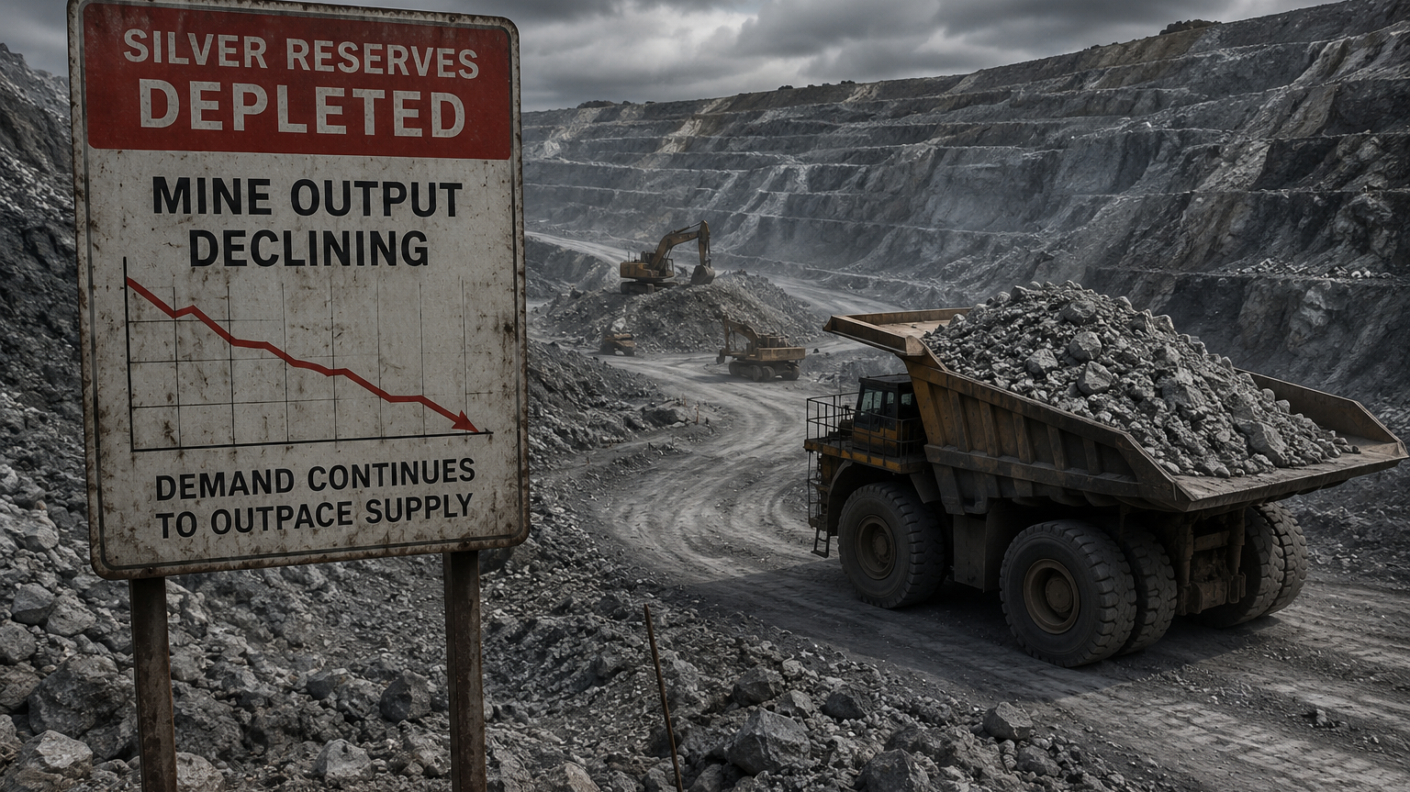 The silver market is now in its sixth consecutive year of structural supply deficit