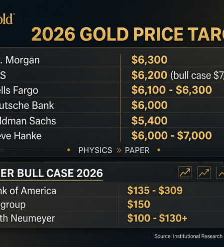 Institutional Gold & Silver Price Forecasts 2026