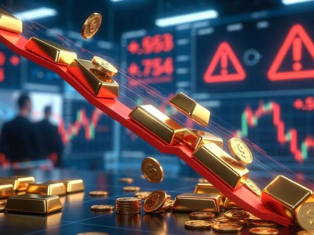 Gold Slides to Two Month Low as Inflation Fears Shake Markets