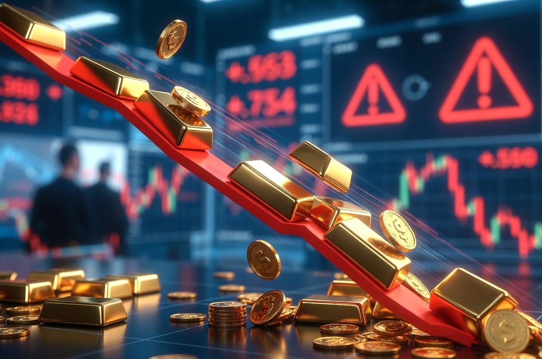 Gold Slides to Two Month Low as Inflation Fears Shake Markets