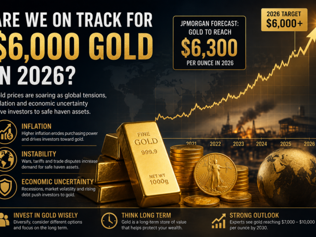 Are We on Track for US$6,000 Gold in 2026?