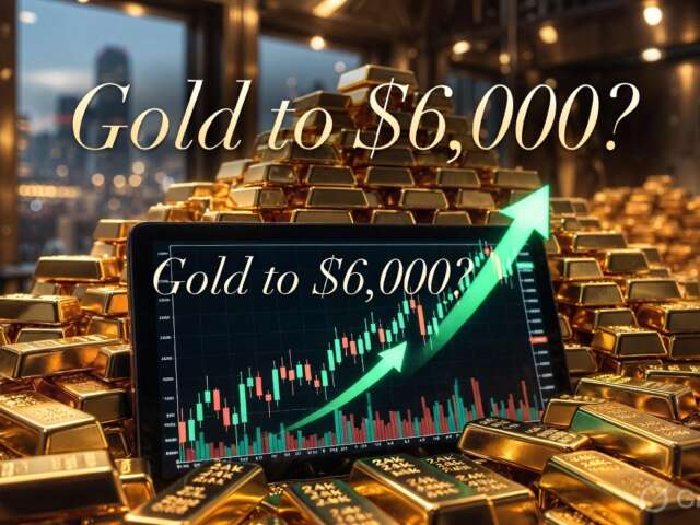 Gold Price Outlook: Could Gold Reach $6,000 This Year?