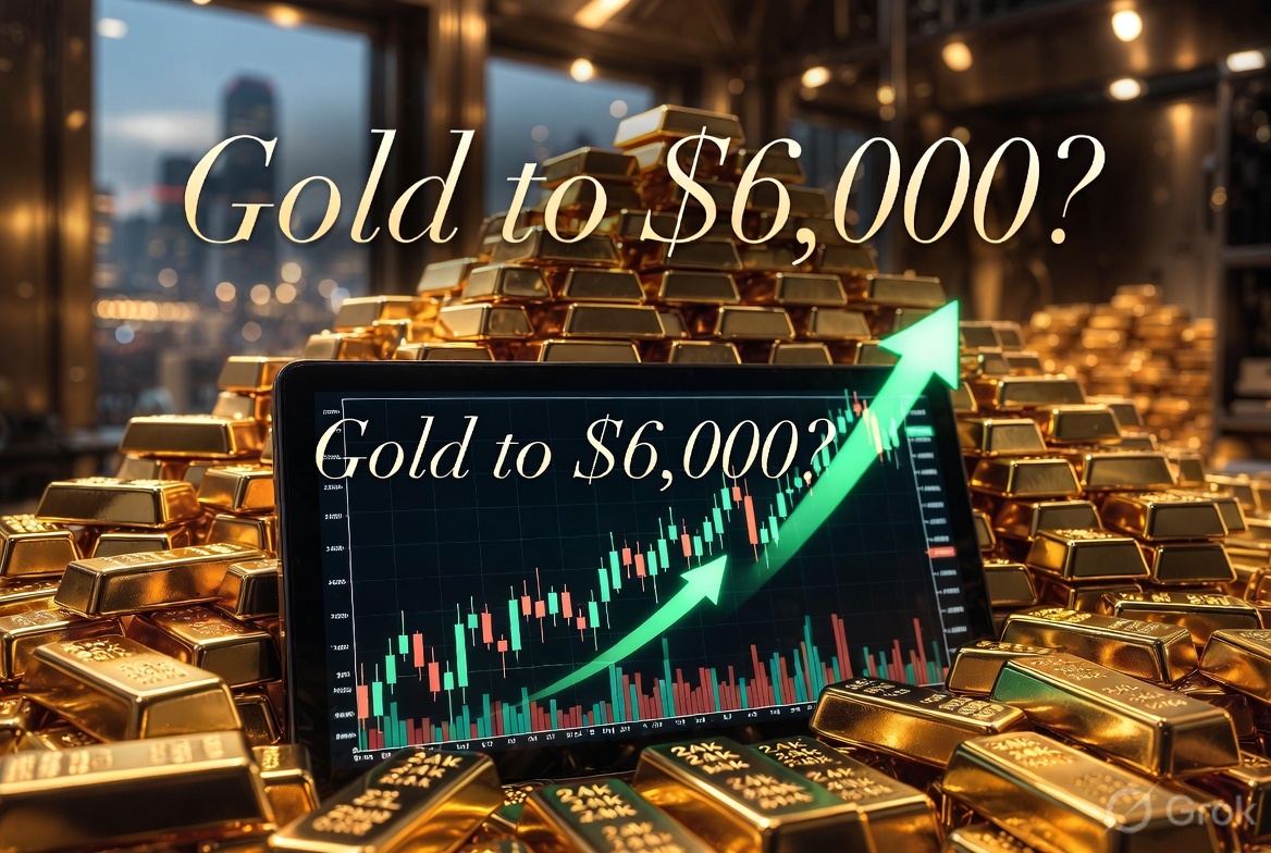 Could Gold Reach $6,000 This Year?