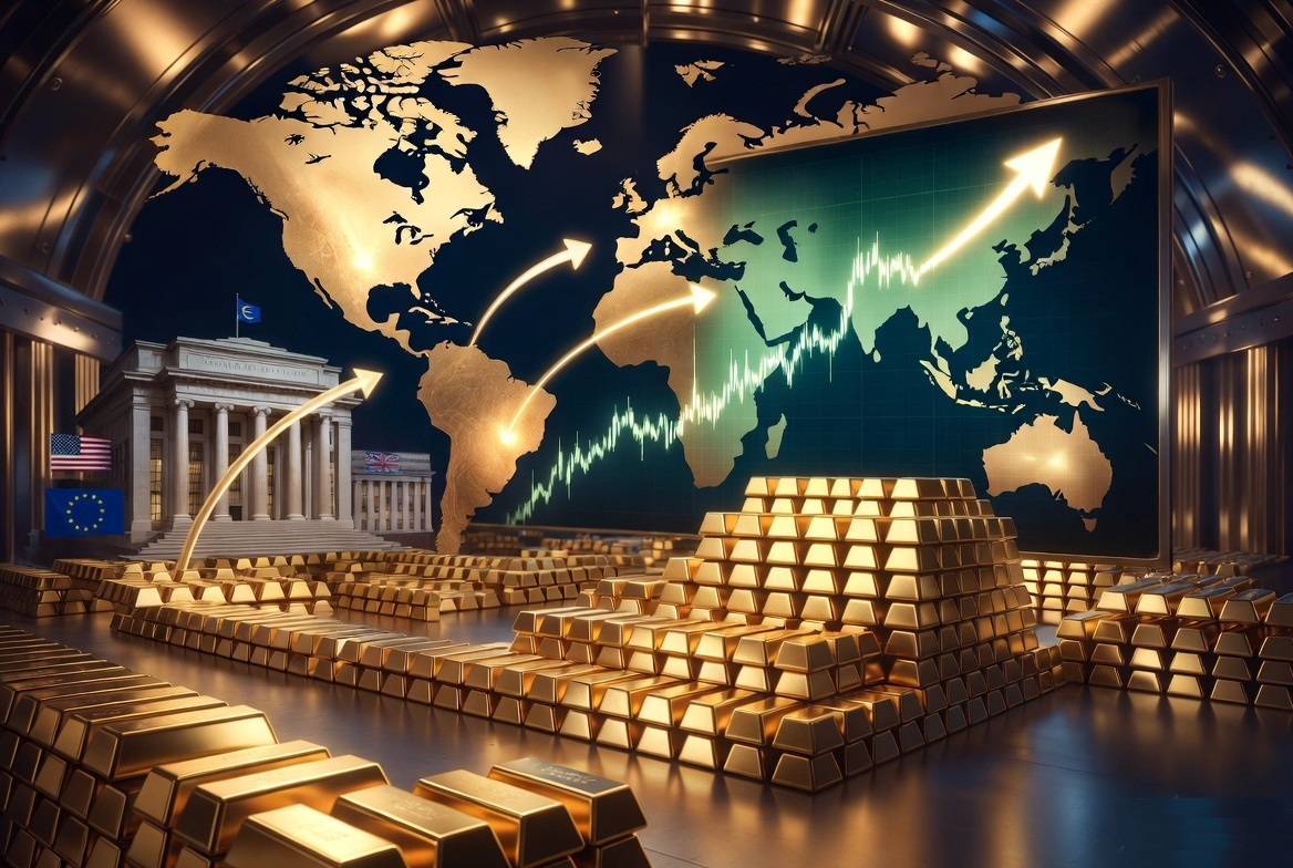 Deutsche Bank: Central Banks Continue Major Shift Toward Gold Reserves