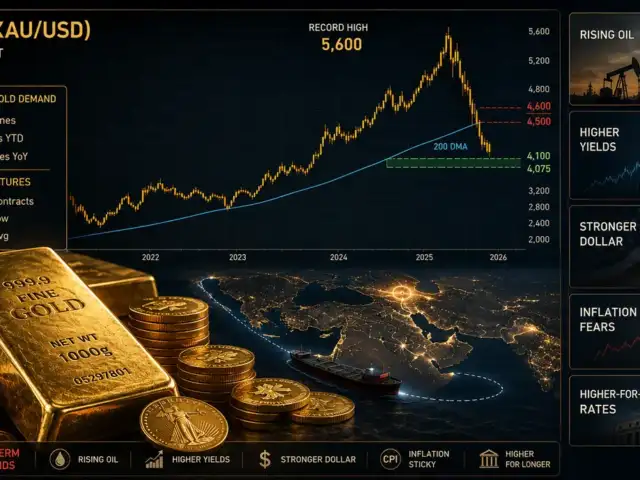 $4,075/oz gold is now in play, and the price will need to challenge $4,600 before bullish momentum resumes – Saxo Bank’s Hansen