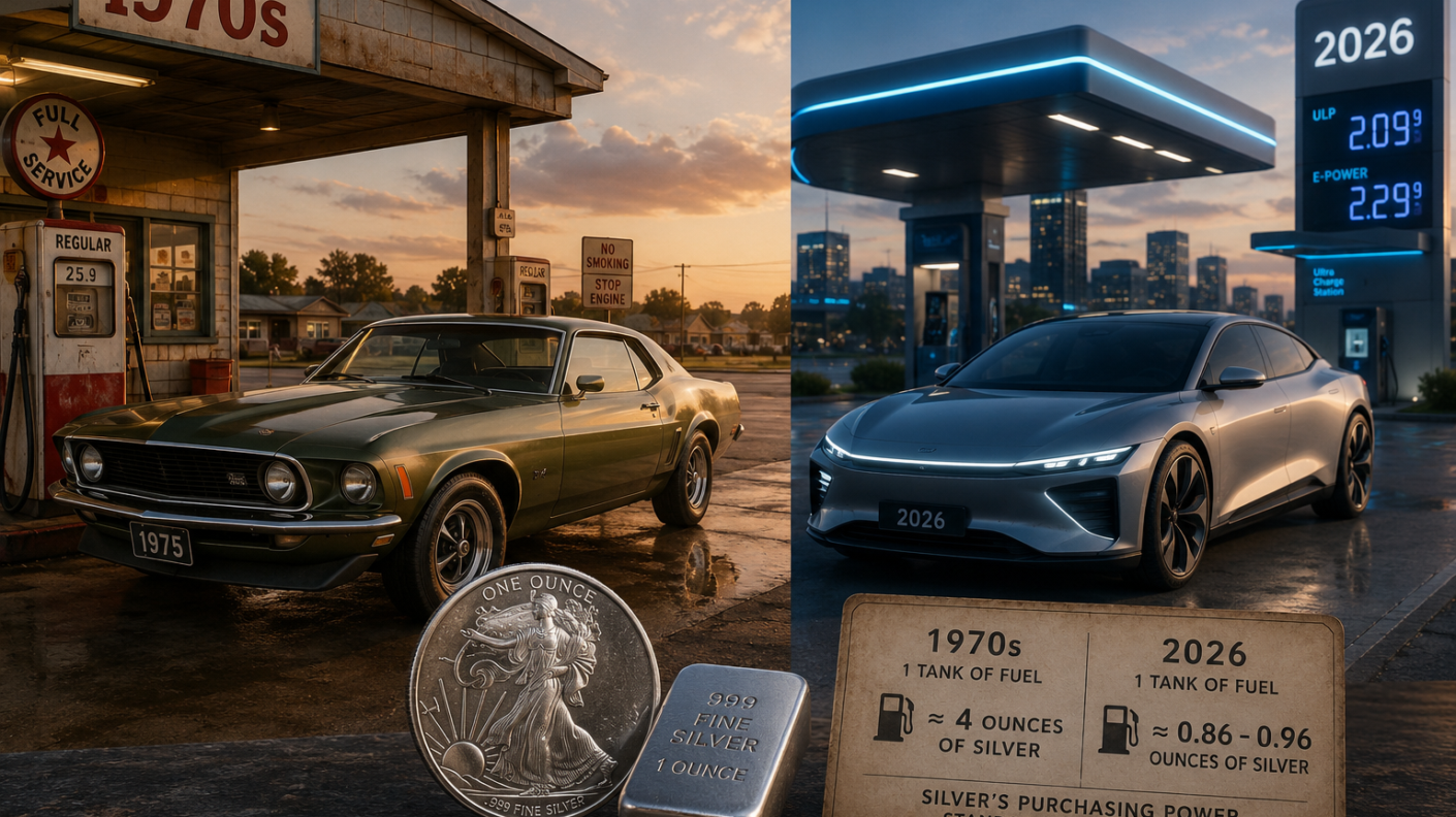 How Many Ounces of Silver Does It Take to Fill Your Fuel Tank?