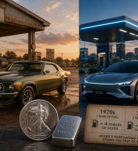 How Many Ounces of Silver Does It Take to Fill Your Fuel Tank?