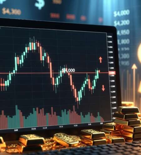 Gold Continues to Test Key $4,000 Support as Dollar Strength Weighs on Market