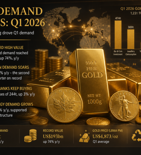 Gold Demand Hits Record Value as Investors Turn to Bars and Coins