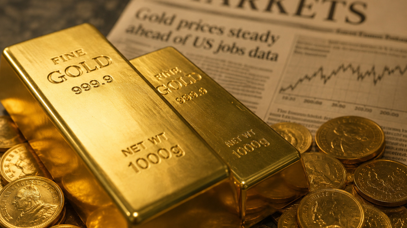 Gold Holds Firm Despite Strong US Jobs Data as Markets Eye Potential Middle East Ceasefire