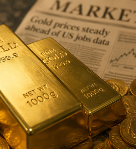 Gold Holds Firm Despite Strong US Jobs Data as Markets Eye Potential Middle East Ceasefire