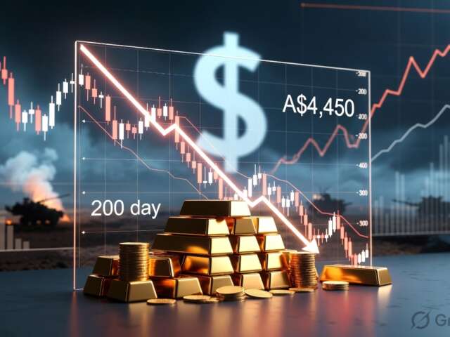 Gold Tests Key Support as US Dollar Strengthens