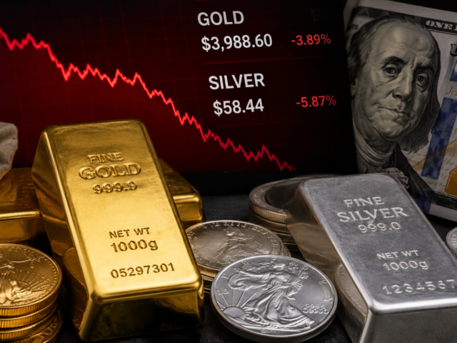 Gold and Silver Enter Correction Phase as Stronger Dollar and Rate Expectations Pressure Precious Metals