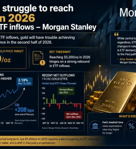 Gold price will struggle to reach $5,200oz in 2026