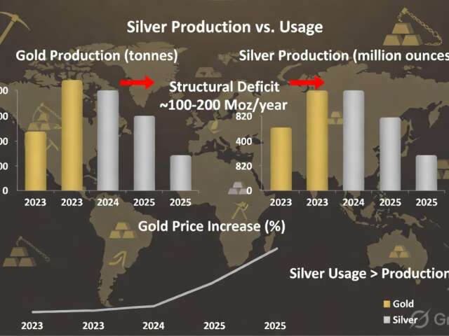 The Precious Metals Divide: Gold’s Steady Supply Meets Surging Prices, While Silver Battles Persistent Deficits