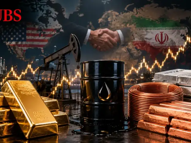 Iran war volatility has boosted commodities across the complex, and gold, oil and base metals prices will rise even after a deal – UBS