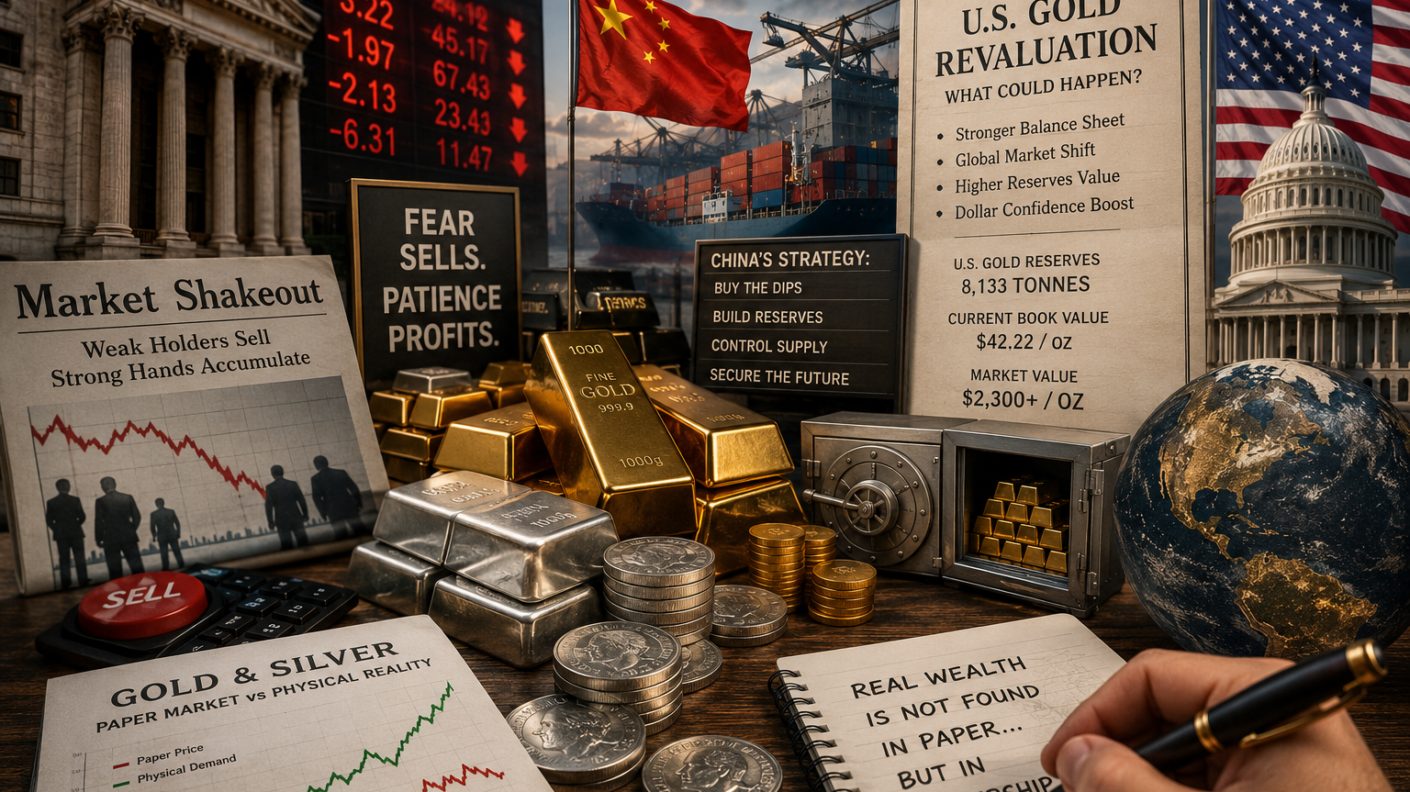 Shakeouts, Exploitation, and the Potential US Gold Revaluation