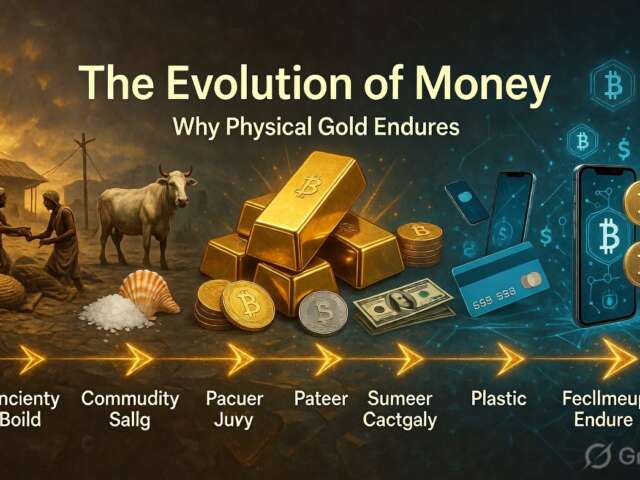 The 7 Stages of Money Evolution: Why Physical Gold Remains the Ultimate Store of Value