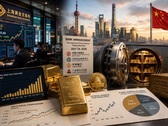 China Reshapes the Gold Market: Could the End of Retail Paper Gold Change Global Price Discovery?
