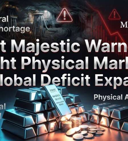 First Majestic Warns of Tight Physical Market as Global Deficit Expands
