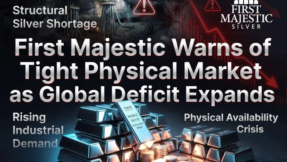 First Majestic Warns of Tight Physical Market as Global Deficit Expands
