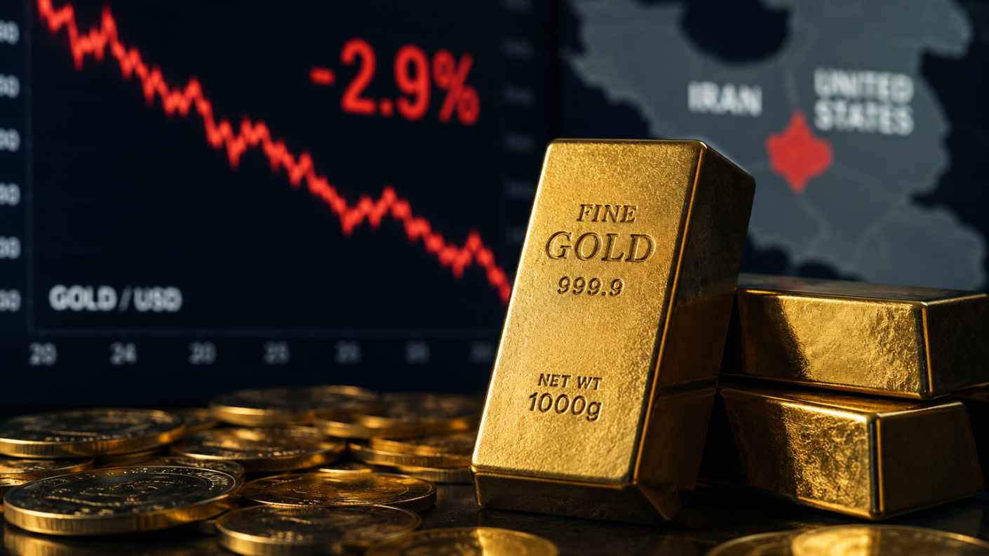 Gold Falls Below US$4,000 as Middle East Escalation and Rate Fears Shake Bullion