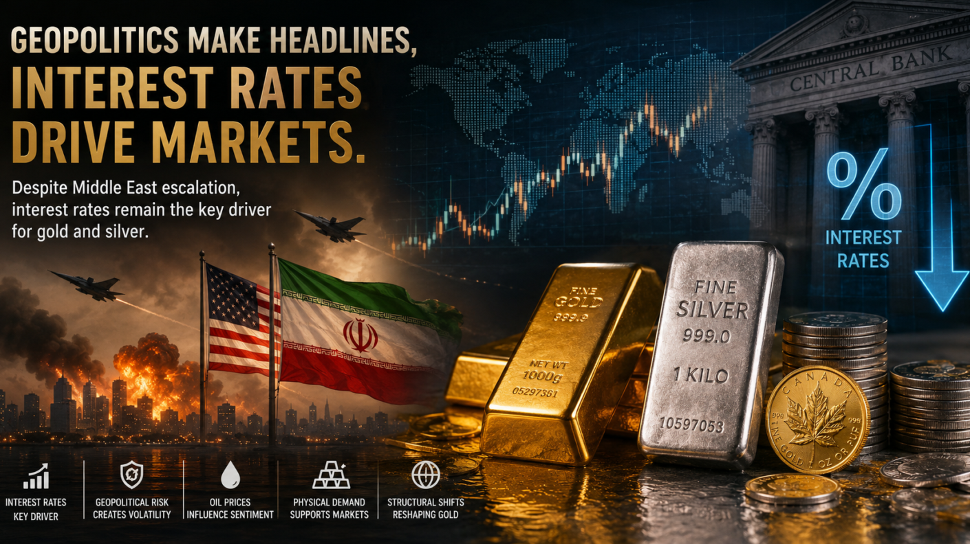 Gold Holds Firm as Geopolitics Intensify