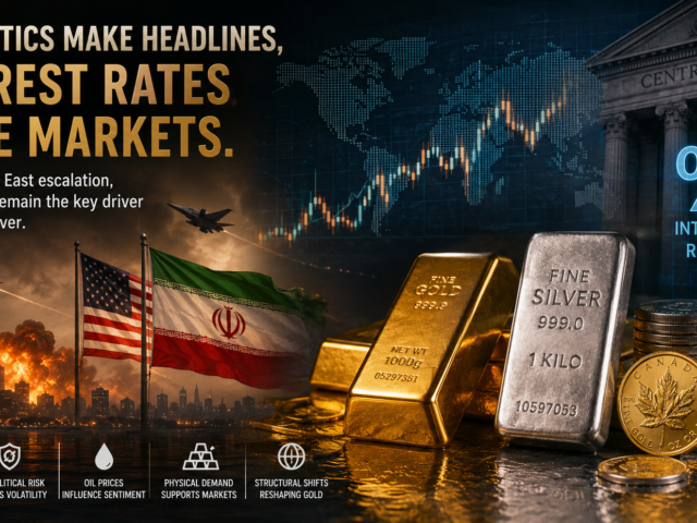 Gold’s Safe-Haven Appeal Returns, but Central Bank Policy and Interest Rates Hold the Key to Direction