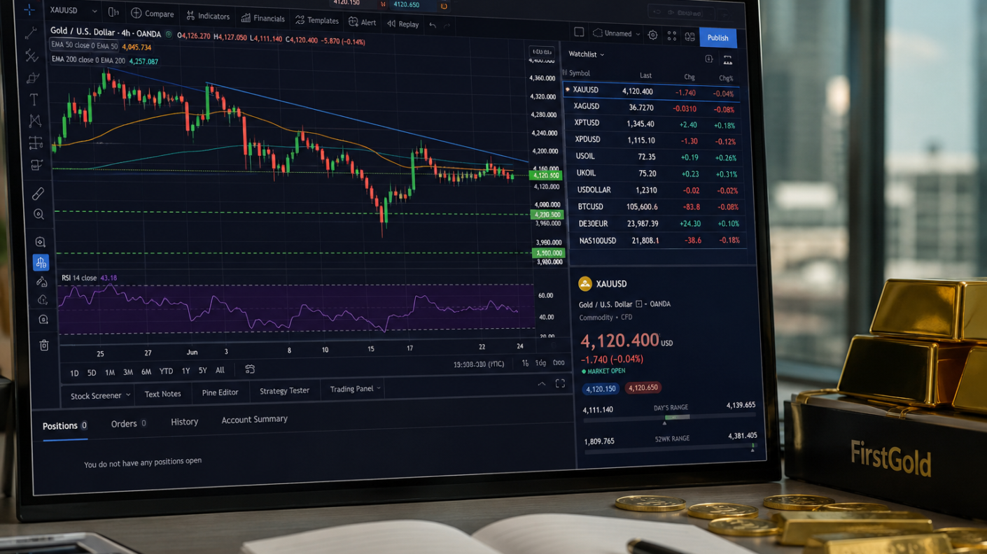 Gold Holds Ground as Global Uncertainty Offsets Higher Interest Rate Expectations