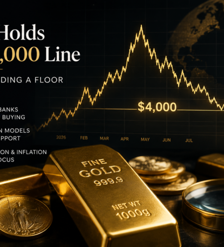 Gold Holds the $4,000 Line as Markets Await Critical Fed Decision