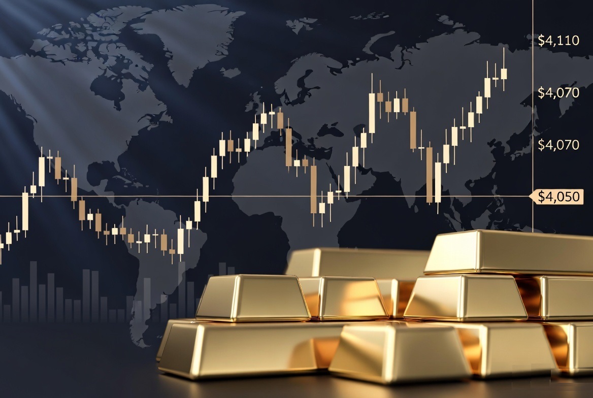 Gold Price Holds $4,050 Zone as Bulls Watch Recovery Structure After Pullback