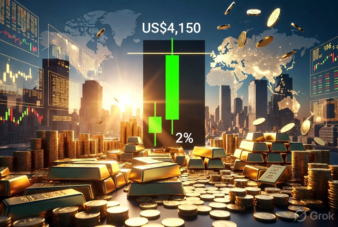 Gold Price Rebounds to Two-Week High as Investors Return to the Market